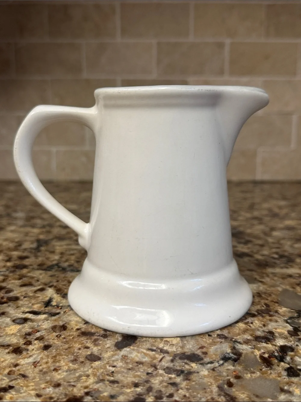 Heritage White by PFALTZGRAFF White Ceramic Pitcher Creamer Large